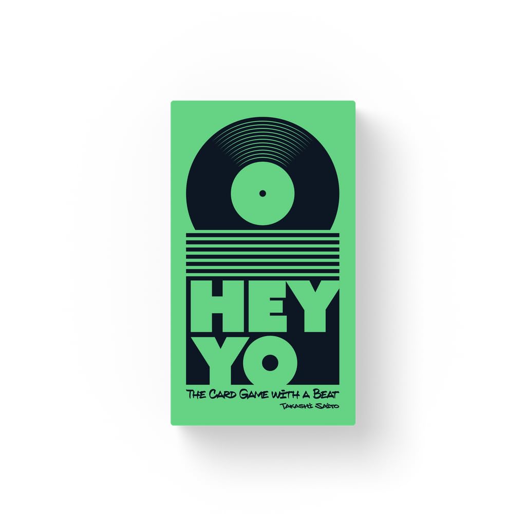 Oink Games "HEY YO" • Funny Card Game With Hip-Hop Music • Feel The Beat • Party Games for Adults and Kids • Suitable for 9 Year Olds +