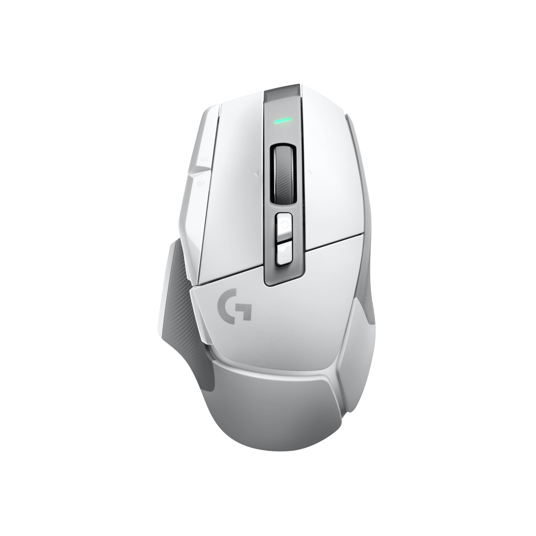 G502 X LIGHTSPEED Wireless Gaming Mouse Optical Hybrid LIGHTFORCE Buttons, HERO 25K Sensor, PC Compatible - macOS/Windows - White