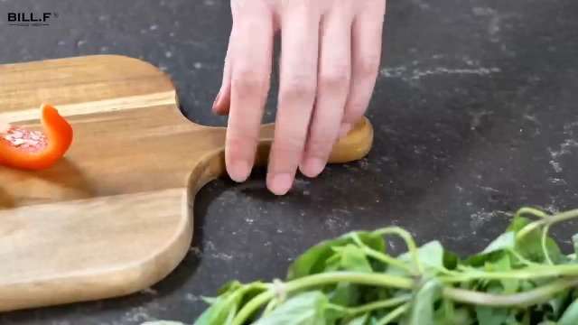 Wood Cutting Board Set with Handle for Kitchen Large and Small Long 2 Packs Acacia Wooden Kitchen Cutting Boards for Meat, Cheese, Bread,Vegetables Fruits- Charcuterie Board Serving Board