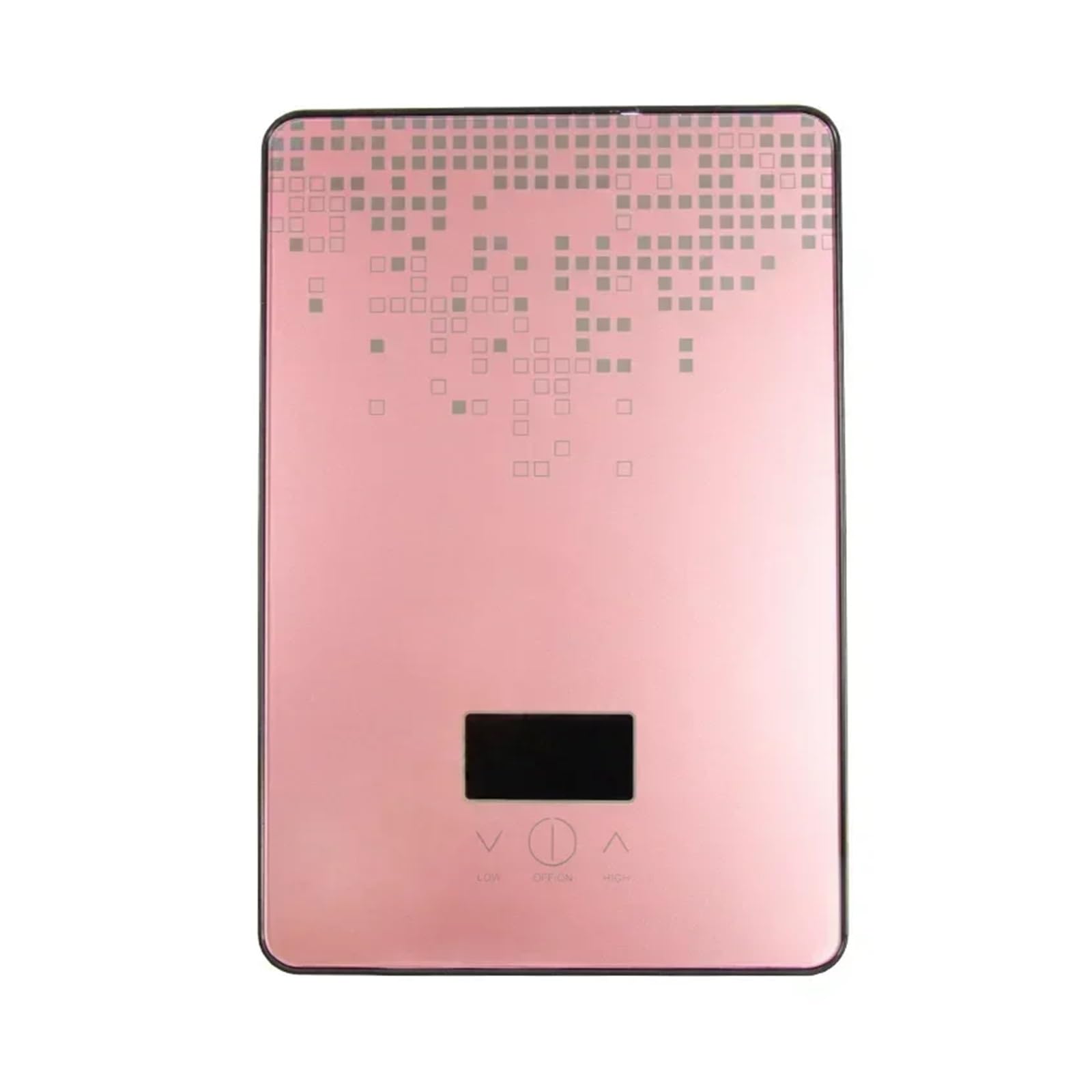 Mooilko Roze Electric Hot Water Heater Tankless Instant Boiler Bathroom Tankless Shower Set Thermostat Safe Intelligent Automatica Easy To Use(Roze)