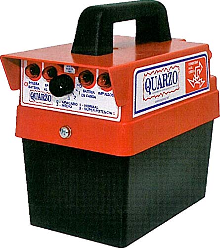 Quarzo Pastor eléctrico a batería Recargable RC220-12 V - 9 Ah - 8 km