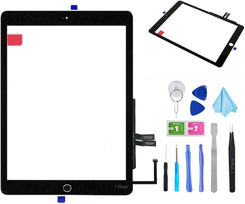 Miniatura 7 de Kit de reparación digitalizador blanco para iPad 9.7" 2018 iPad 6 6 generación A1893 A1954 pantalla táctil digitalizador reemplazo con botón de