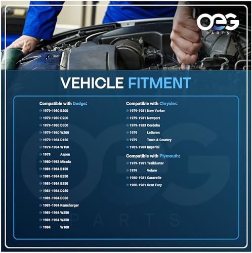 Image of OEG Parts New Windshield Wiper Motor Compatible with Dodge B100 79-80 3799627 3799753 4114668 4186956 4205956 4240528 40-394 85-394