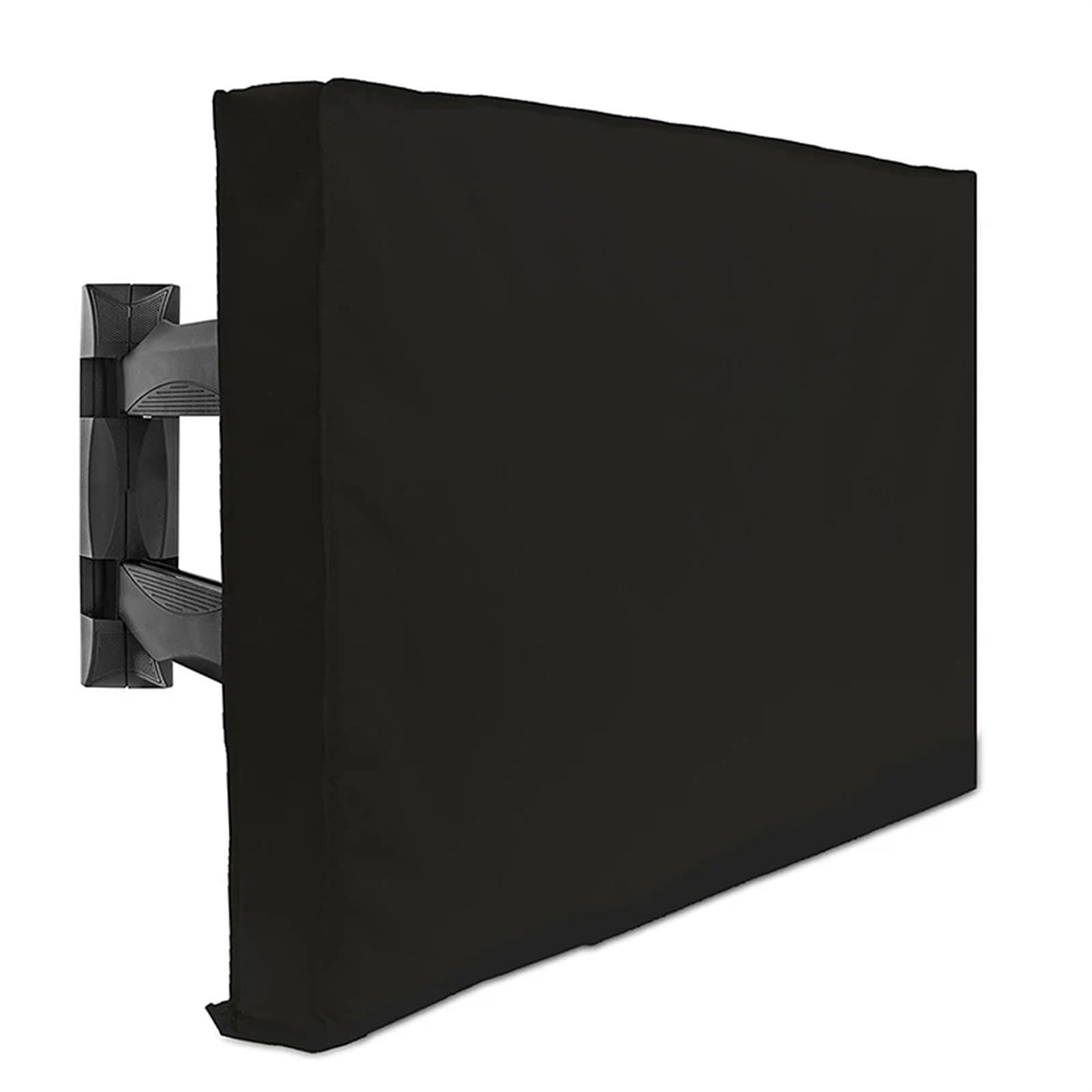 Fundas Para TV Exterior Funda impermeable for TV de exterior de 32", 36", 40", 46", 50", 55", 60" y 65 pulgadas. Protege la pantalla de tu TV en tu jardín o patio. Para Control Remoto(Black,FOR 30 to
