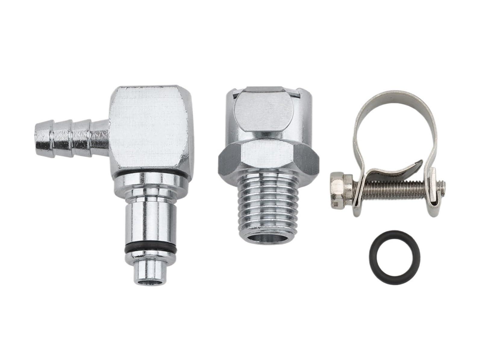 Schnellkupplungs-Set für Leitungsschlauch, kompatibel mit BMW S1000RR/R/XR R1200GSW/GSW ADV/RTW/RW/RSW, schwarzes Set A