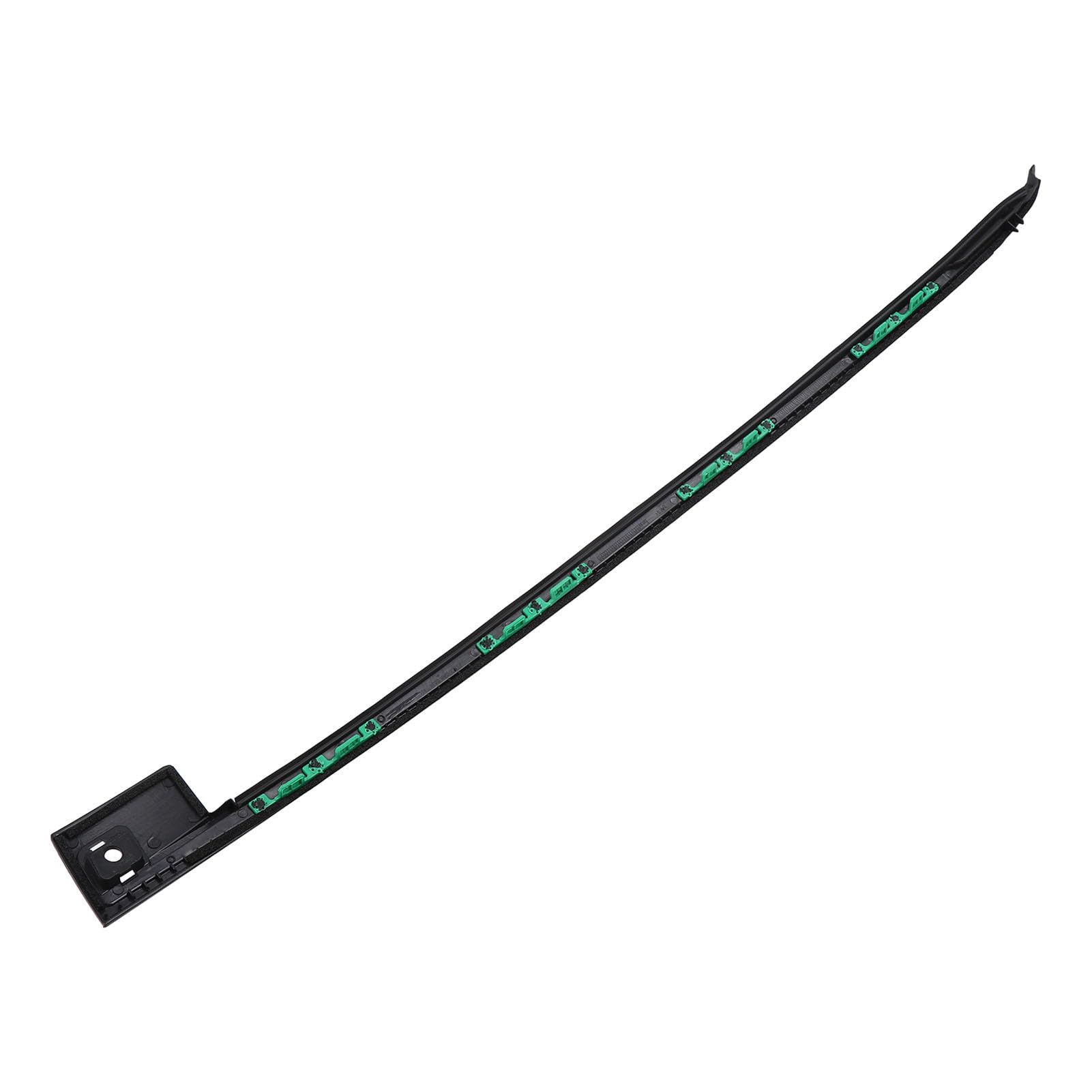 Moldura del Pilar del Parabrisas, Adorno Lateral del Parabrisas Delantero, Elegante Moldura de Vidrio Frontal Resistente a los Arañazos para CRV 2007 a 2011 (Izquierda: 73162 SXS