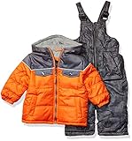 iXtreme Baby Boys Snowsuit, Orange, 12M
