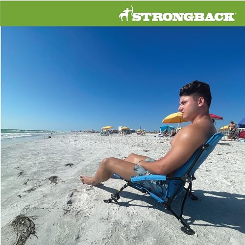 Strongback 400LCH - BLGR Beach Chairs - Low Gravity Recliner Portable Beach Chair thumb #3