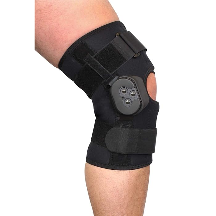 Buy External Deluxe Hinged Knee Brace with Adjustable Compression Wrap