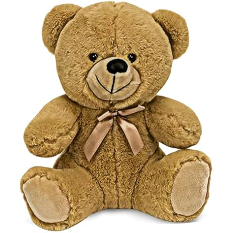 Grandma Smiley's Plush Best Friends Super Color Beige Teddy Bear Stuffed Animal, 9-inch Hypoallergenic Small Teddy Bears for Christmas, Newborn Baby Shower, Girlfriend, Boyfriend, Graduation Cover