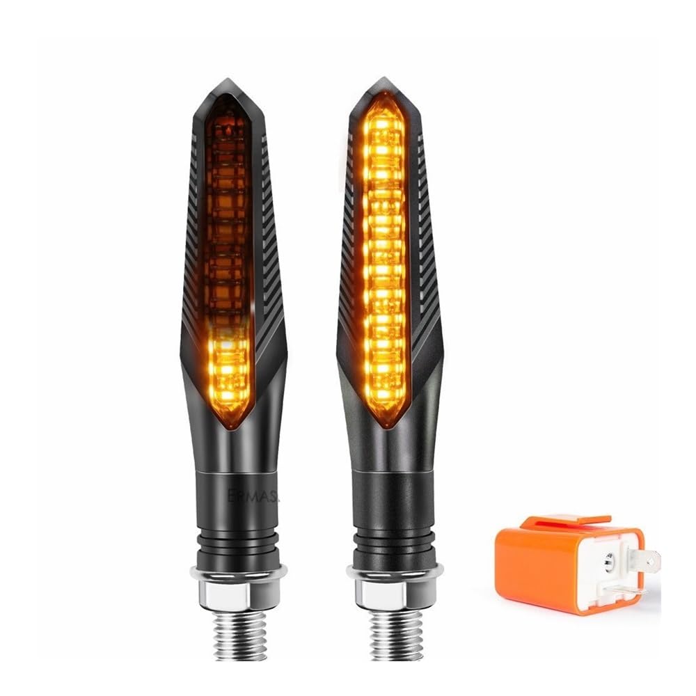 Indicatore Di Direzione Indicatore Di Flusso Sequenziale Della Lampada Lampeggiante A LED Per Indicatori Di Direzione Da 2 Pezzi - Foto 3