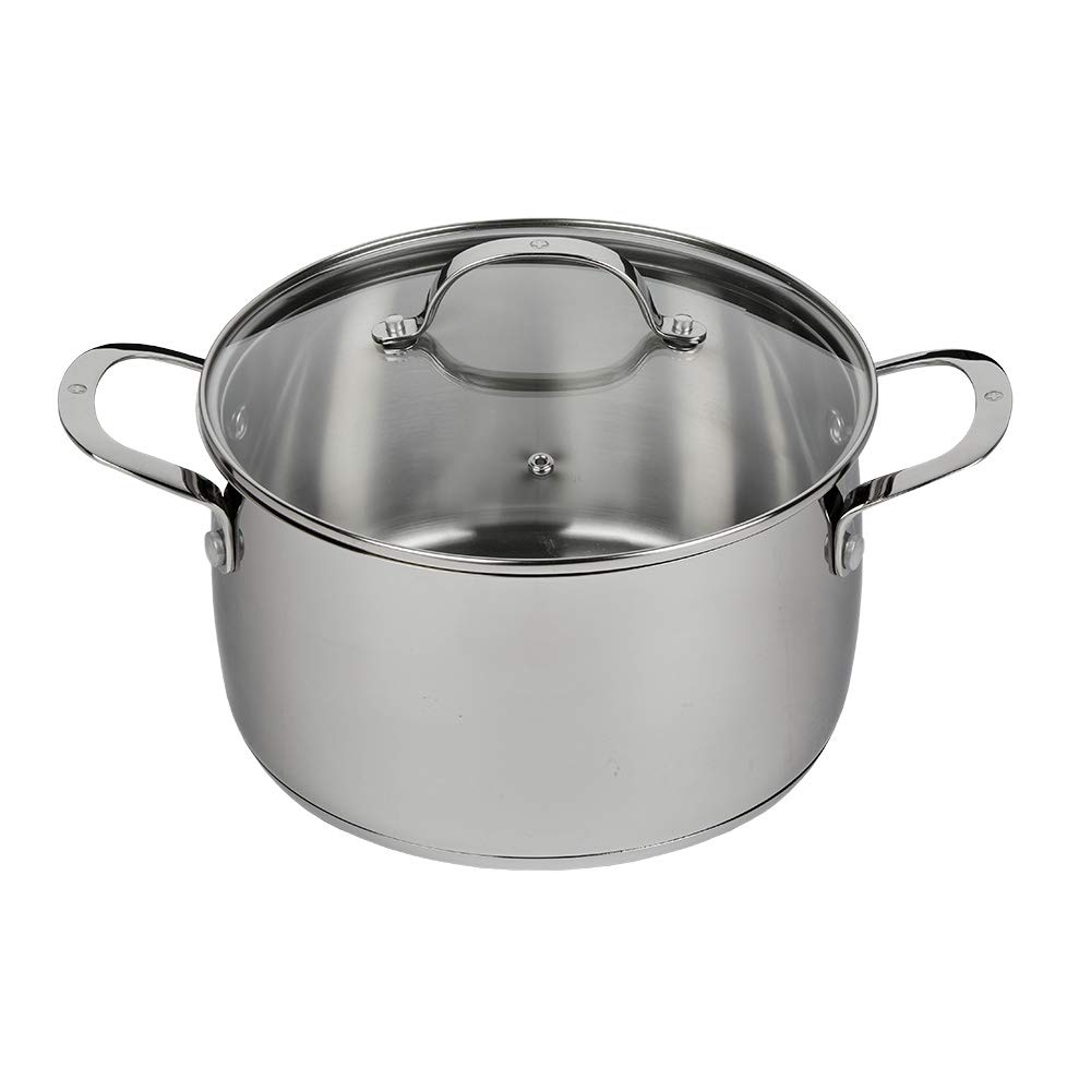 Buy Swiss Diamond Stainless Steel 5.3 Quart Dutch Oven with Lid