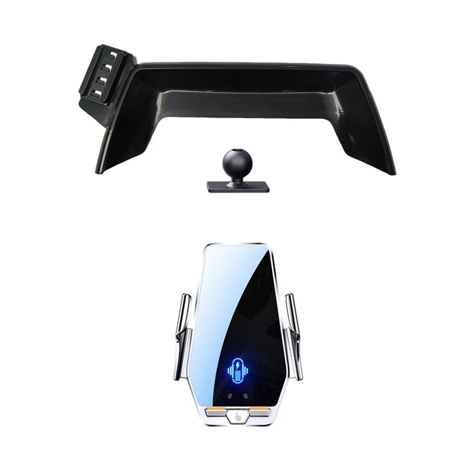 MOGFLMAN Car Phone Holder for BMW X1 F48/F49 2016-2019, LHD Car Phone Holder