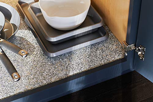 image for Duck - 282029 Smooth Top EasyLiner, 20-inch x 6 Feet, Grey Granite, 6