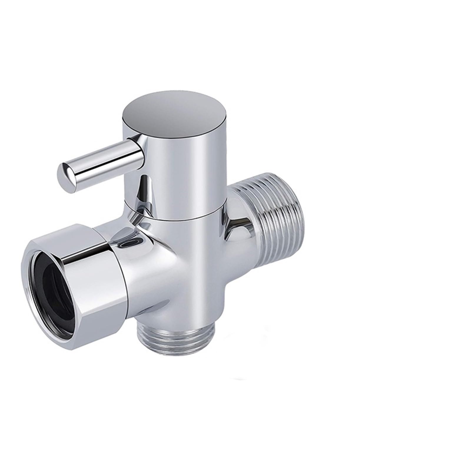 Itrhjtgp 7-8 Hose Splitter G1/2 7/8 In 3 Way Diverter Valve T-Adapter Converter For Shower Brass Water Tap Connector Bathroom For Bathroom(7-8)