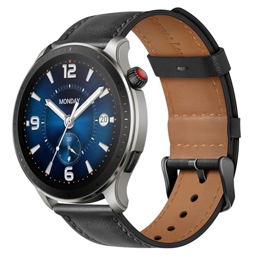 [Amzpas] 22mm ���U�[�o���h for Amazfit Bip 6/5 / GTR 47mm / GTR 2 / GTR 2e / GTR 3 / GTR3 Pro/GTR 4 / Stratos 3 / Stratos 2, ���U�[�o���h�p ��