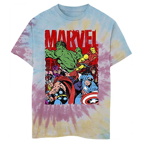 Marvel Kids Universe Team Work Boys Short Sleeve Tee Shirt