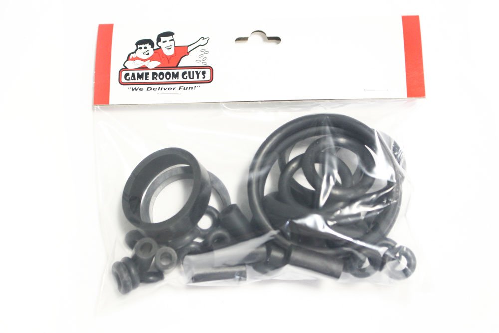Game Room Guys Williams Congo Pinball Black Rubber Ring Kit