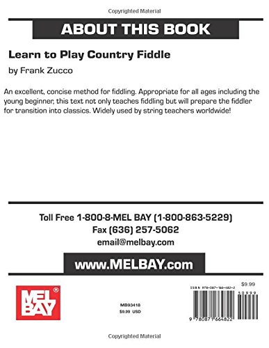 Mel Bay Learn To Play Country Fiddle #TOP1