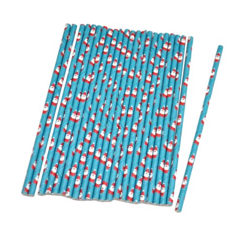 Pitillos de papel multicolor para fiesta 25 piezas miniatura 1