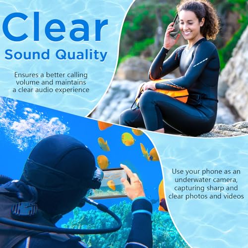 Aicase WATERPROOF PHONE CASE Universal Self-Check Function Underwater Pouch Dry Bag Beach Travel Essentials Tech Gadgets thumb #6