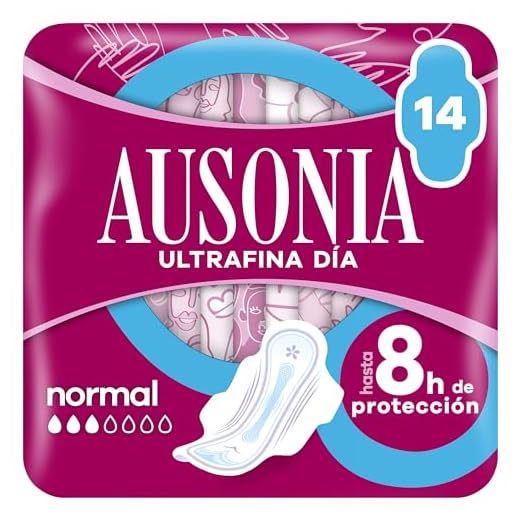 AUSONIA - Compresas con Normal Alas, 14 Unidades