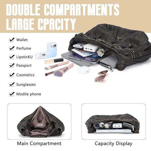 Bolso Hobo Grande para Mujer Angel Kiss de Cuero Vagen miniatura 4
