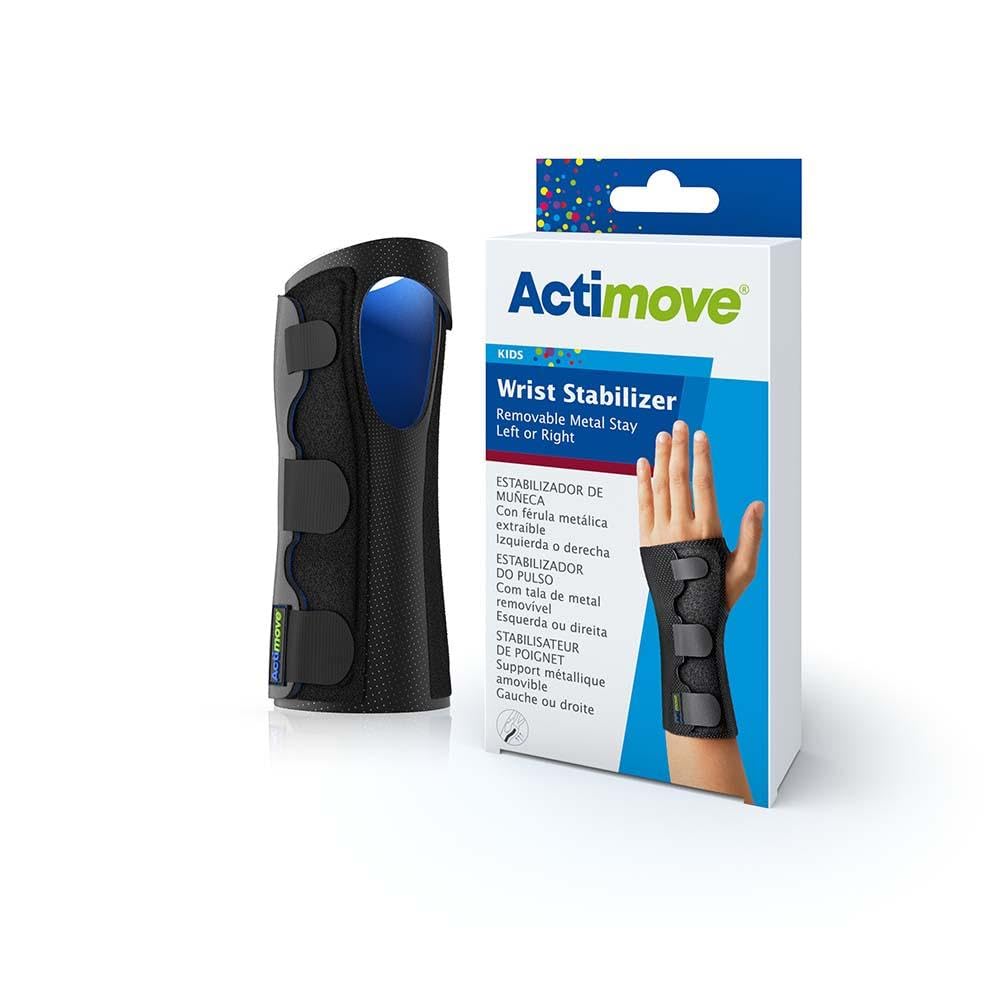 Buy Actimove Kids Wrist Stabilizer, Removable Metal Stay, Pediatric Adjustable Wrist Brace for