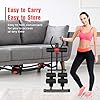Ab Machine, Enow 11 in 1 Foldable Abs Workout Equipment, Height Adjustable Ab Trainer Exercise Machine, Fitness Core & Abdominal Trainers for Arms/Legs/Glutes, LCD Display, for Home Cardio Gym Workout