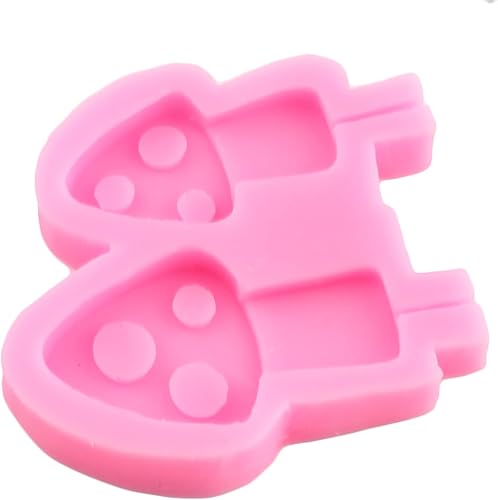 Miniatura 7 de MYPRACS Moldes de silicona para hongos y verduras, molde de caramelo para decoración de pasteles, decoración de cupcakes, caramelo de chocolate,