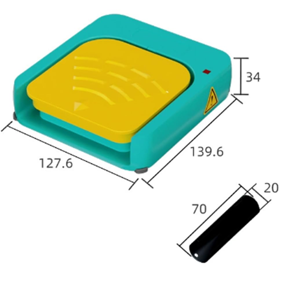 Ultra-Gastroscopic Acquisition bezprzewodowy przełącznik nożny USB, wodoodporny HRF-M9G B