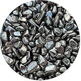 Großhandel natürlicher halbgetrommelter Häma-Edelstein, große Chips, zerkleinerte Hämatitsteine, ungebohrte Kristallsplitter (Häma, groß, 0,2 kg)