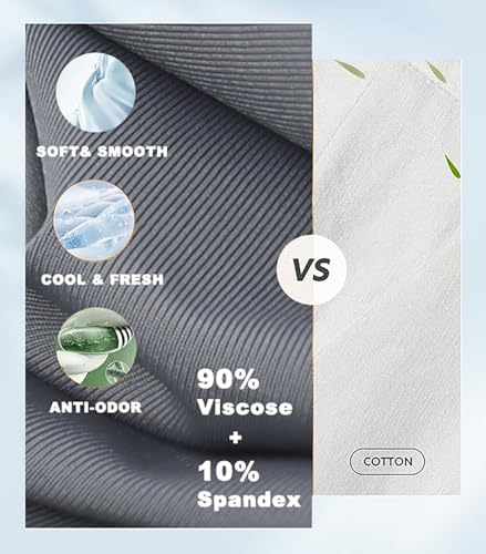 ​​Men's Athletic Jogging Boxer Briefs - Super Soft Stretchy Quick Dry Breathable Mesh 3-Pack Underwear​​2