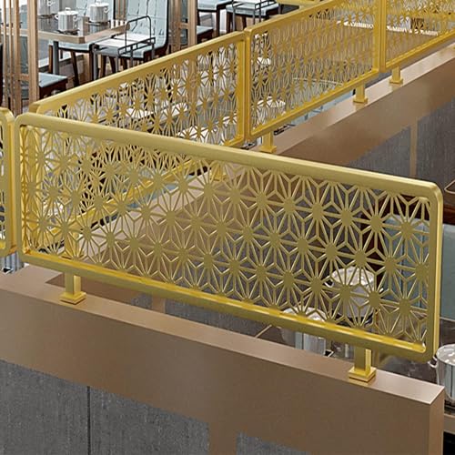 Pantalla de mesa alta del divisor del cuarto de hierro hueco para la partición decorativa semitransparente de la privacidad del restaurante con el separador elegante del espacio de la oficina del hoga