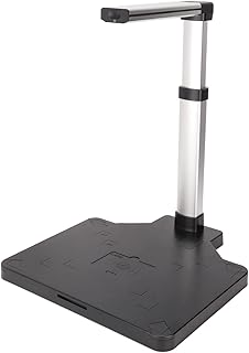 USB Document Camera, 8MP A3 Document Scanner with CMOS Sensor and Auto Correction Function OCR Text Recognition Scanner for Remote Teaching