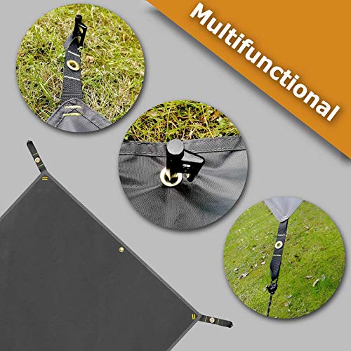 Frelaxy Tent Footprint, Waterproof Camping Tarp, HighDensity Tent Tarp