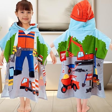 VOOVA & MOVAS Kids Hooded Towel Cover