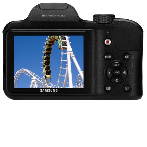 Samsung Wb1100F 16.2Mp Ccd Smart Wifi & Nfc Digital Camera With 35X Optical Zoom, 3.0" Lcd And 720P Hd Video (Black) #TOP1
