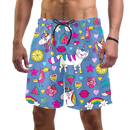 Maillots de bain pour hommes JDEZ anti irritations et parfaits pour la piscine