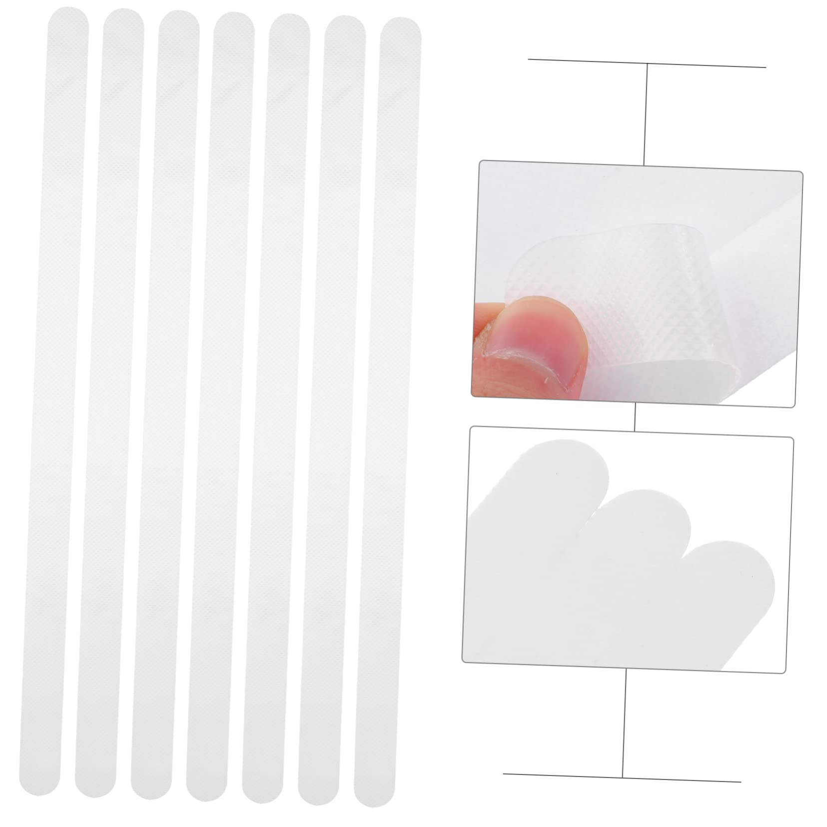 LABRIMP Pegatinas Antideslizantes para Ducha Peva 12 Piezas | Fácil Instalación, Uso en Bañera y Escalera, Formato Adhesivo para Baño