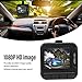 Dash Cam 1080P Car Driving Recorder, 1.6in Color Display Screen DVR Recording Dash Cam for Car, Motion Detection Voice Recording, Up to 32GB Expandable