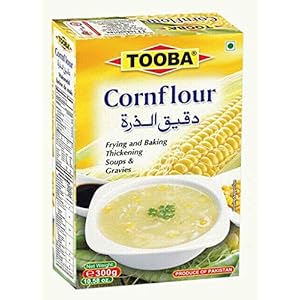 TOOBA CORNFLOUR Frituren & Bakken Verdikking SOUPS & Gravies 300G