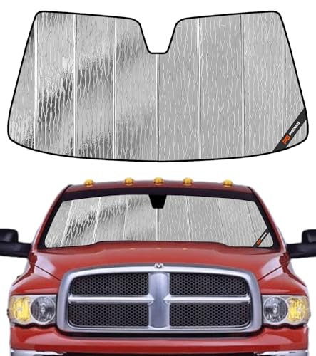 Pigenius Windshield Sunshade for Dodge Ram 2500/3500 2003-2009 Front Window Shade - AstraGuard