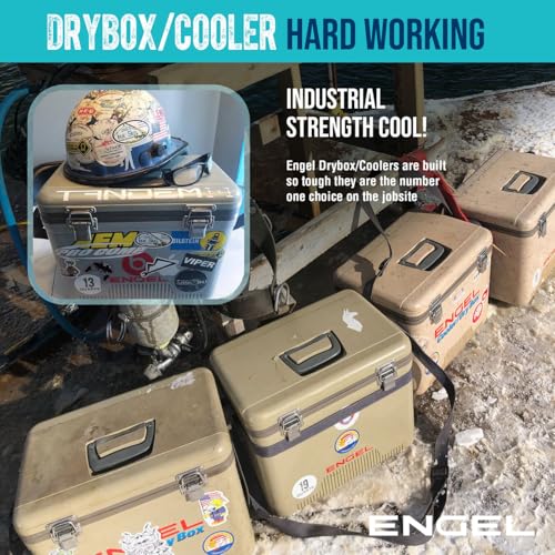 ENGEL Cooler Box L Leak-Proof, Air Tight, Drybox Cooler for