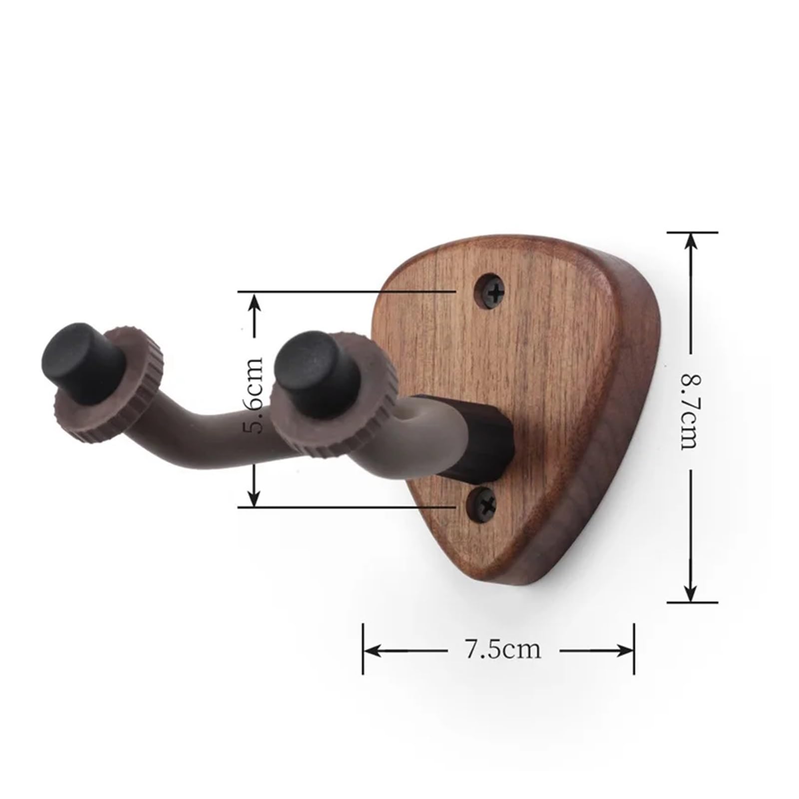 Colgador De Pared For Guitarra De Nogal Ajustable | Colgador de pared for guitarra de nogal - Gancho universal ajustable for ukelele bajo
