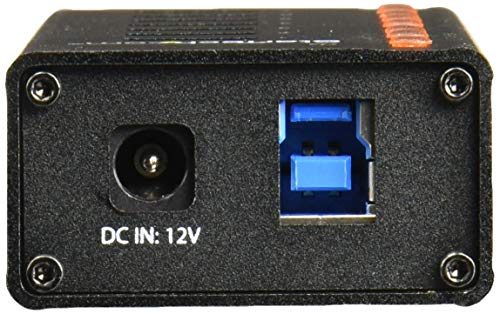 StarTechcom-7-Port-USB-30-Hub-5-Gbps-Metal-Enclosure-Desktop-or-Wall-Mountable-Rugged-industrial-Powered-USB-Expander-and-Splitter-Hub-ST7300U3M