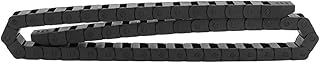 1Meter Black Nylon Cable Wire Carrier Drag Chain Towline Wire Carrier for 3D Printer CNC Machine 10x20mm, Cable Chain Wire Carrier for CNC, Electronic Equipment,Etc