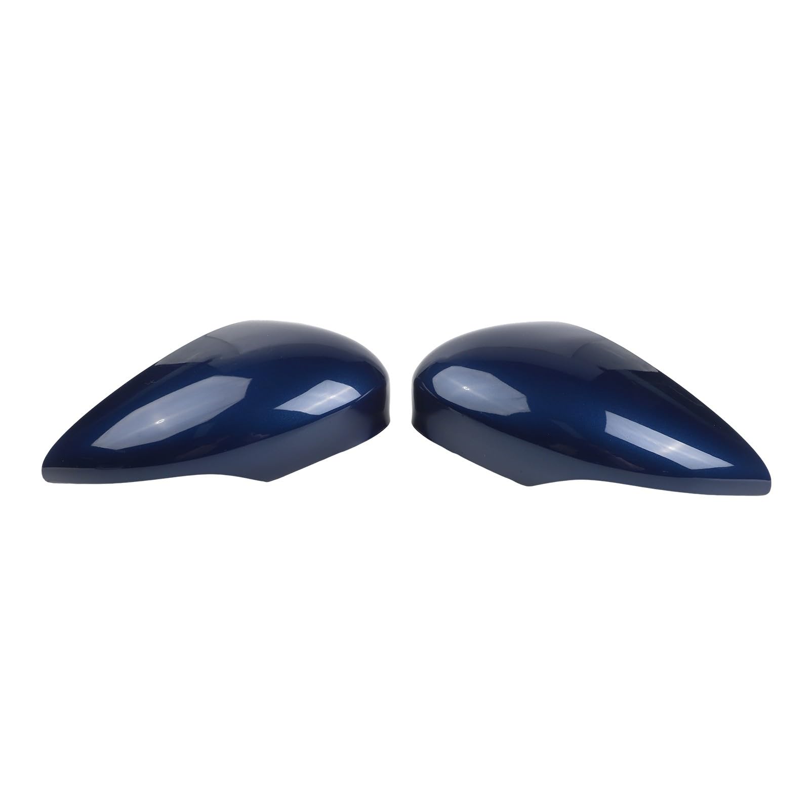 Copri specchietto laterale blu scuro, compatibili con Ford Fiesta MK7 2008-2017, coppia di ricambio sinistra e destra