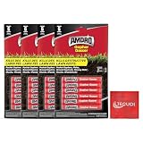 Amdro Gopher Gasser Bundle Pack – 4 Packs of Gopher Gassers (6 Per Pack) with Professional Contractor Tips – Rodent Control for Lawns, Gardens & Golf Courses – Outdoor Use Only (4)