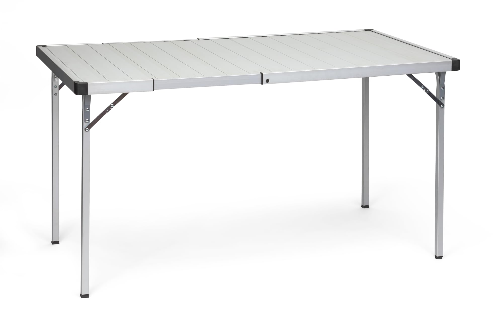 Berger Fiora | Tavolo Da Campeggio Pieghevole in Alluminio, Allungabile, Ideale per Picnic e Giardino - Tavolo Campeggio Pieghevole Versatile e Robusto, 127 x 70 cm
